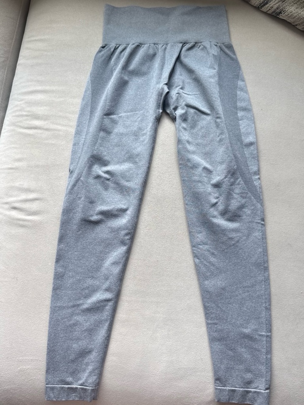 NVGTN Light Gray High-Waist Performance Leggings